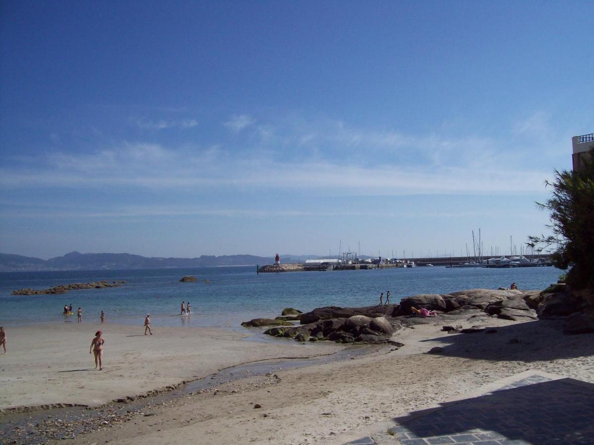 Apartamento Antopa con entrada directa a la playa - Karkava Travel Sanxenxo Exterior foto